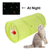 Cats Tunnel Foldable Pet Cat Toys Kitty Pet Training Interactive Fun Toy Tunnel Bored For Puppy Kitten Rabbit Play Tunnel Tube