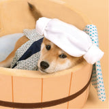 New Cat Bed Japanese Style Comfy Bathtub Pool for Dogs Detachable Puppy Basket Basin Safe Kitten Nest Pad Plush Sleeping Shiba