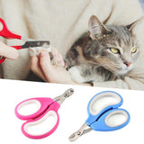 Pet Nail Trimmer Multifunctional Reusable Dogs Cats Nail Clipper Manicure Tool Stainless Steel Pet Nail Clipper Pet Products