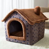 Dog Kennel Four Seasons Small Dog Winter Warm Cat Nest Dog House Dog Plush Bed Pet Supplies Dog Tent Dog House Pet Cushion