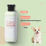 Pet Dog Special Shampoo 2 in 1 Shower Gel 365ML Pet Bath Supplies  for Medium Large Dogs Deodorant Itching Teddy Golden Retrieve
