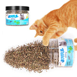100 % Natural Catnip Toys Interactive Organic Premium Canned Catnip Funny Cat Muti-function for Adult Cats Healthy Pet Supplies