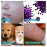 100ml Pet Home Spray Expel Fleas Lice Treatments Spray Quick and Handy Fleas Ticks Expellent for Indoor Outdoor Dogs Cats