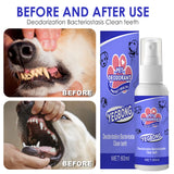Pet Mouth Cleaning Spray Mouthwash Dog Cat Mouth Teeth Clean Breath Bad Fights Plaque Tartar Gum Dise-ase Mouth Freshener