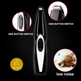 Pet Nail Hair Trimmer Grinder Cat Dog Grooming Tool Electrical Shearing Cutter USB Rechargeable Dog Haircut Paw Shaver Clipper