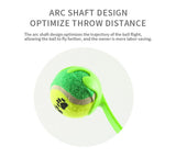 Pet Training Tool Ball Tossing Club Fluorescent Thrower Outdoor With Tennis Training For Medium Cats Dogs Pet Interactive Toys