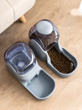Pet Automatic Feeder Large Capacity Drinking Waterer Fountain Dog Feeding Bowls Water Bottle Puppy Drinker Automatic Dispenser
