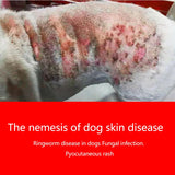 External use of special spray for dog skin diseases for the treatment of pet dog dermatitis, itching, fungi and mites