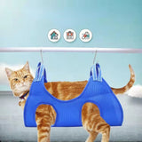 Pet Grooming Hammock Cat and Dog Nail Trimming Small and Medium Sized Dog and Cat Grooming Hammock Pet Supplies