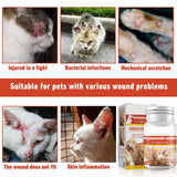 50g Styptic Powder Safe For Dogs Cats Quick Blood Stopper Pet Wound Healing Hemostatic Powder Pet Healthy Care Supplies