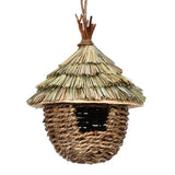 11 Styles Birds Nest Bird Cage Natural Grass Egg Cage Bird House Outdoor Decorative Weaved Hanging Parrot Nest Houses