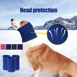 Dog Earmuffs Winter Warm Headband Grooming Noise Cancel Pet Scarf Collars Comfor Soundproof Relieve Anxiety Dog Ear Muffs Supply