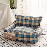 Dog Beds Warm Sleeping Cotton Puppy Bed Washable Detachable Oxford Cloth Kennel Cat Nest Bottom Waterproof Small Cat&amp;Dog Nest