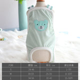 Dog physiological pants for female dog washable teddy pants changing pad menstrual pants pet diapers dog clothes