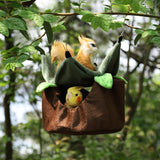Cozy Bird Hanging Bed Soft Bed Pet Bird Bed Keep Warm Windproof Hamster Chinchilla Pet Bird Nest Bed House