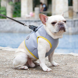 Dog Cooling Vest Puppy Shirt Summer Cooling Harness For Dogs Adjustable Pet Mesh Reflective Vest Harnesses Quick Release