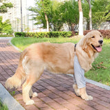 Dog Elbow Brace Protector Anti-Lick Wound Soft Breathable Pain Relief Shoulder Support Elbow Sleeves Pads for Canine Elbow