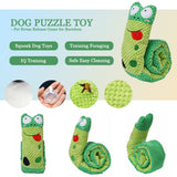 Dog Puzzle Toys Squeaky Plush Snuffle Dog Toy Game IQ Training Foraging Molar Puppy Toy for Small Medium Large Dogs Pet Products