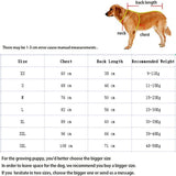 Four Legs Dog Pajamas Puppy Fleece Winter Warm Dog Jumpsuit Cute Pet Clothes Onesies For Medium Large Dogs Labrador Coat