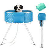 Pet Bathing Set High-quality Cat and Dog Bath Tub with Bath Brush Keep Pets Clean Pet Products ES Warehouse Shipping