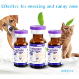 Cat Sneeze Dog Cough Runny Nose Respiratory Infection Cold 2ml