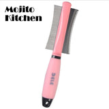 Pet Hair Comb for Cat Dog Hair Remover Double-sided Easy Deshedding Brush for Cat Grooming Tool for Long Small Hair Dog