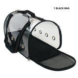 Portable Clear Bird Parrot Transport Cage Breathable Bird Carrier Travel Bag Small Pet Rabbit Guinea Pig Chinchilla Outdoor Bag