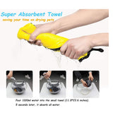 Quick-drying Pet Dog and Cat Towels Soft Fiber Towels Water-absorbent Bath Towel Convenient Pet Shop Cleaning Towel Pet Supplies