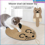Cat Scratcher Board Toys Scratching Post Mat  Soft Bed Mat Claws Care Pet Toys Scratch Resistant Sisal Cat Tower Cat Tree