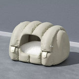 Arch Cat Nest Winter Warm General Non-stick Cat Bed Baby Cat Sofa Sleeping Semi-enclosed Winter Cat House Dog Sleep