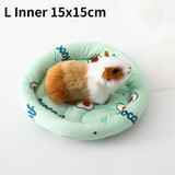 Soft Small Animal Bed Nest Thick Warm Bed Guinea Pig Chinchilla Rat Rabbit Bed Cage Nest House Breathable Cushion Sleeping Mat