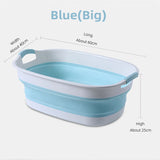 Dog Bathtub Puppy Bathing Basin Dog Pool Foldable Dog Pool Cat Bathing Tub Portable Bathtub Home Clothing Cleaning Pet Products