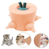 Kitten Puppy Milk Feeder 5 Teats Silicone Simulation Milking Feeder Nursing Station Small Animals Drink Food Dispenser Supplies