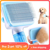 Dog Hair Remover Brush Cat Dog Hair Grooming And Care Comb For Long Hair Dog Pet Removes Hairs Cleaning Bath Brush Dog Supplies
