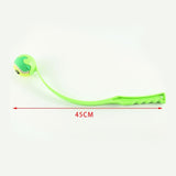 Pet Training Tool Ball Tossing Club Fluorescent Thrower Outdoor With Tennis Training For Medium Cats Dogs Pet Interactive Toys