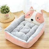 Winter Warm Nest Dog Bed Sleeping Bag Dog Cat Puppy Rectangular Sofa Bed Pet House Soft Bed Portable Pet Cat Basket Dog supplies