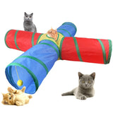 Cats Tunnel Foldable Pet Cat Toys Kitty Pet Training Interactive Fun Toy Tunnel Bored For Puppy Kitten Rabbit Play Tunnel Tube