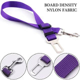 Dog Cat Car Safety Belt Adjustable Leash Vehicle Seat Belt  Magic Clip Pet Supplies Harness Safe Lever Traction Collar