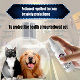 Pet Flea Lice Insect Killer Spray Pet Healthy Care Liquid Product Pet Dog Cats Anti-flea Insect Killer