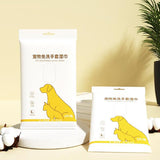 6Pcs/Pack Antibacterial No-wash Gloves Pet Disposable Cleaning Massage Gloves Cats Dogs Deodorant Puppy Kitten Cleaning Supplies