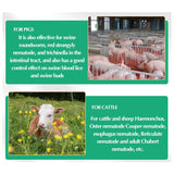 Veterinary internal and external deworming pigs, cattle, sheep and dogs five-in-one deworming and full deworming net beasts 500g