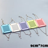 pet Hamster Toys Wooden Rainbow Bridge Seesaw Swing Toys Small Animal Activity Climb Toy DIY Hamster Cage Accessories