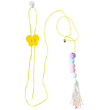 Cat Interactive Teaser Fetch Toy for Small Kittens Dogs Chasing Pet Funny Teaser Supplies Cat Games Pet Accessories