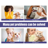 60ml Dog &amp; Cat Deodorant With Natural Plant Formula Pet Liquid Perfume Spray To Make Your Puppy Smell Great Long-Lasting Clean