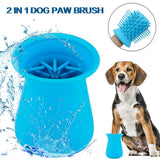 Dog Paw Cleaner Cup Soft Silicone Combs Portable Outdoor Pet towel Foot Washer Paw Clean Brush Quickly Wash Foot Cleaning Buck