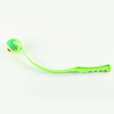 Pet Training Tool Ball Tossing Club Fluorescent Thrower Outdoor With Tennis Training For Medium Cats Dogs Pet Interactive Toys