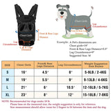 Portable Adjustable Pet Backpack Pet Front Carrier Backpack For Small Medium Dogs Cats Traving Travel Bag Products Accessories