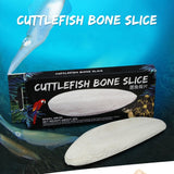 Reptile Turtle Health Slow Release Calcium Mineral Cuttlefish Bone for Aquatic Turtle Bird Feed Cuttlebone Block Calcium Supplem