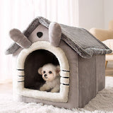 Dog Kennel Four Seasons Small Dog Winter Warm Cat Nest Dog House Dog Plush Bed Pet Supplies Dog Tent Dog House Pet Cushion