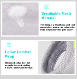 Dog Harness Cooling Summer Outdoors Breathable Pet Reflective Vest Dog Cooling Jacket for Small Medium Large Dogs